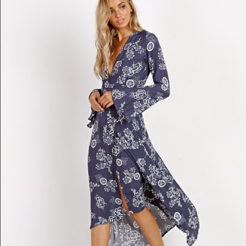 Faithfull Carioca Wrap Dress (NWT)